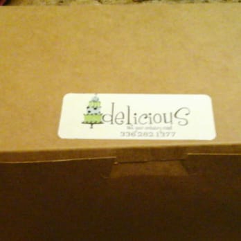 Delicious - Pretty Box the cake comes in. - Bakeries Near Me - Greensboro, North Carolina