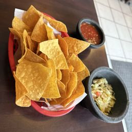 Free chips and salsa Free chips and salsa