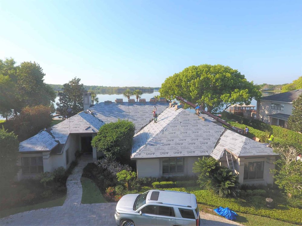 Slide of Eco Roofing Division