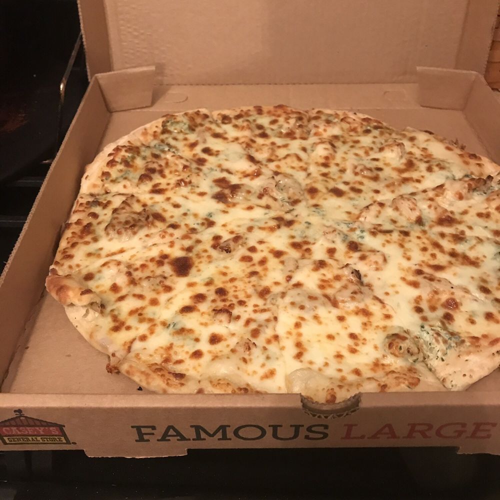 Casey's - Chicken Spinach artichoke pizza - Pizza Near Me - Duenweg, Missouri Casey's - Chicken Spinach artichoke pizza - Pizza Near Me - Duenweg, Missouri