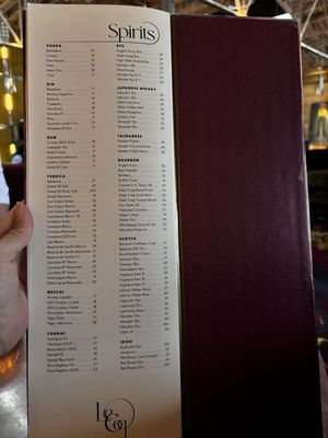 Menu photo 3 Le Coq La Jolla, CA Menu photo 3 Le Coq La Jolla, CA