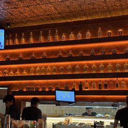 Bar area