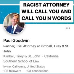 Law Offices of Kimball, Tirey & St John LLP - Paul Leslie Goodwin, Bar #163554
