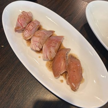 Sushi 21 - Seared Tuna Nigiri / Albacore Nigiri - Sushi Bars Near Me - San Pedro, California Sushi 21 - Seared Tuna Nigiri / Albacore Nigiri - Sushi Bars Near Me - San Pedro, California