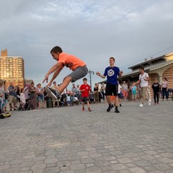 Broadwalk performance.