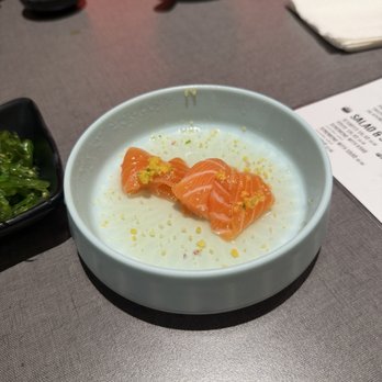 Seven Sushi & Robata - TG Salmon Mango Salsa (4pc) - Sushi Bars Near Me - Houston, Texas Seven Sushi & Robata - TG Salmon Mango Salsa (4pc) - Sushi Bars Near Me - Houston, Texas