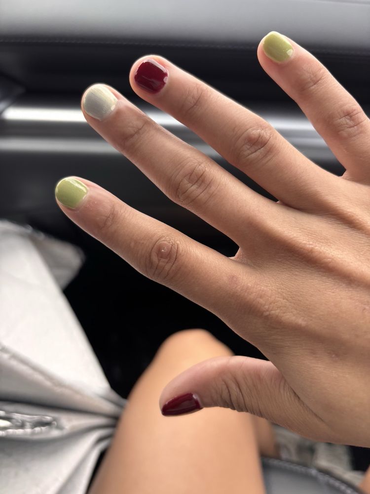 All About You Nails Logo
