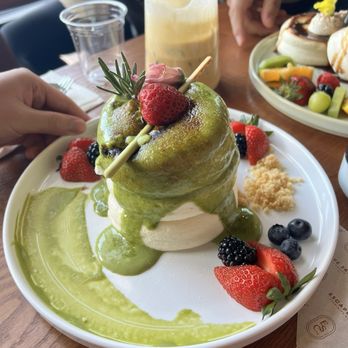 Escape 360 - Matcha Souffle Pancake - Coffee & Tea Near Me - Carrollton, Texas Escape 360 - Matcha Souffle Pancake - Coffee & Tea Near Me - Carrollton, Texas