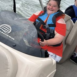 Learning, Friendship and Care Center - One of many outings. Pontoon boat ride on Pewaukee Lake.