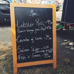 Hooked Food truck - Menukortet til Street Food Festival CPH :)