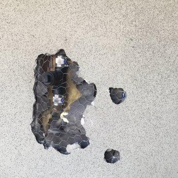 Rooter Hero Plumbing - hole that was made by mistake to locate the kitchen drain - Plumbing Near Me - Montclair, California Rooter Hero Plumbing - hole that was made by mistake to locate the kitchen drain - Plumbing Near Me - Montclair, California