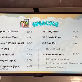 Chachago - Snack menu - Bubble Tea Near Me - Fremont, California