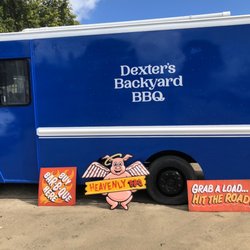 Dexter’s Backyard BBQ - Food Truck Behind Fun Brothers Stand in Esperanza