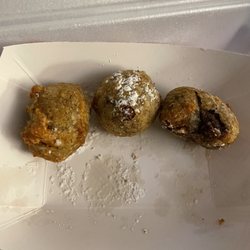 George’s Hot Dog Stand - Fried chocolate lava cake bites. I wish I got a shake to dunk these in.