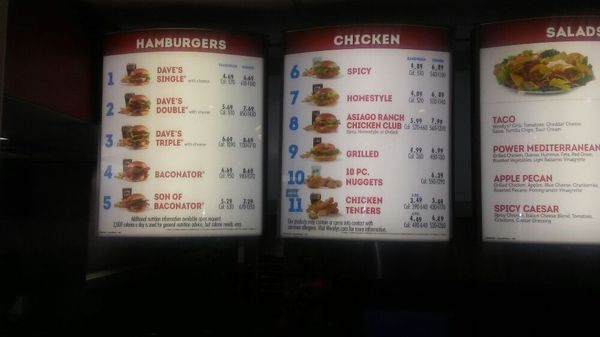Menu photo 3 Wendy's Jensen Beach, FL