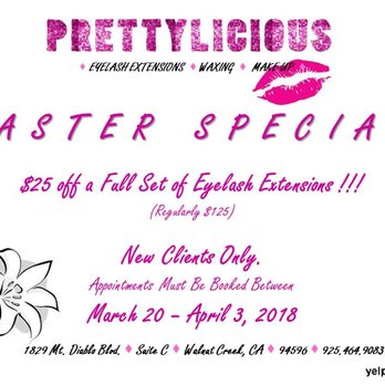 Prettylicious - Great deal!!! Excellent service!!! - Waxing Near Me - Alamo, California Prettylicious - Great deal!!! Excellent service!!! - Waxing Near Me - Alamo, California