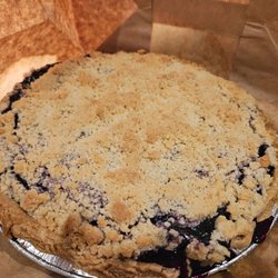 Wooden Spoons Workshops and Pie Bakery - Extra Special Blueberry Pie with Buttery Cornmeal Crumble