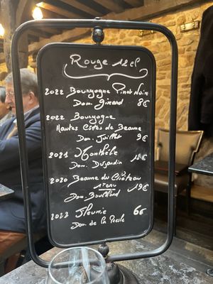 Menu photo 1 Ecrit'Vin Beaune, 21 Menu photo 1 Ecrit'Vin Beaune, 21
