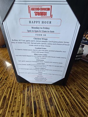 Menu photo 3 Second Chances Tavern Henderson, NV Menu photo 3 Second Chances Tavern Henderson, NV