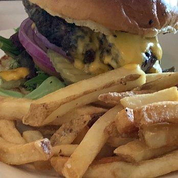 Nury’s - Cheeseburger with fries - Breakfast & Brunch Near Me - Fredericksburg, Texas