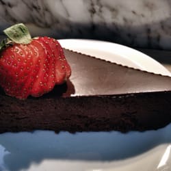 Vapiano - Gâteau au choccolate. Délicieux !