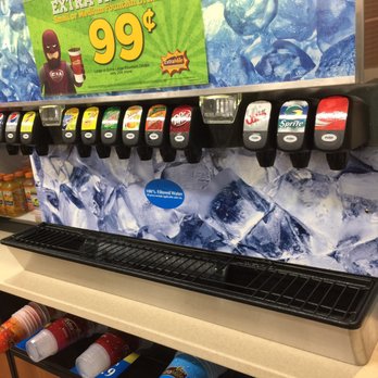 Chevron - a soda dispenser with a variety of drinks - Gas Stations Near Me - Petaluma, California Chevron - a soda dispenser with a variety of drinks - Gas Stations Near Me - Petaluma, California