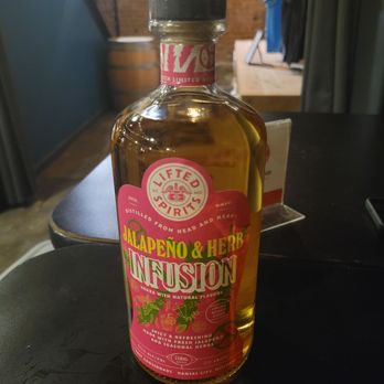 Lifted Spirits - Super pumped to take home some of their original spirits! Jalapeno and herb infusion vodka (sold in May to early Fall on shelves!) - Venues & Event Spaces Near Me - Kansas City, Missouri Lifted Spirits - Super pumped to take home some of their original spirits! Jalapeno and herb infusion vodka (sold in May to early Fall on shelves!) - Venues & Event Spaces Near Me - Kansas City, Missouri