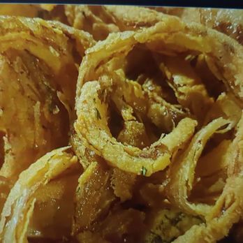 The 401 Tavern - Onion rings accompanied with barbecue aioli that is not pictured but was absolutely divine - Pubs Near Me - Hampton, New Hampshire The 401 Tavern - Onion rings accompanied with barbecue aioli that is not pictured but was absolutely divine - Pubs Near Me - Hampton, New Hampshire