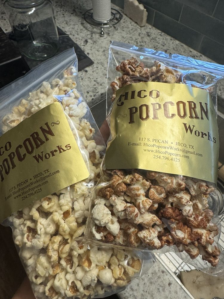 Hico Popcorn Works Logo