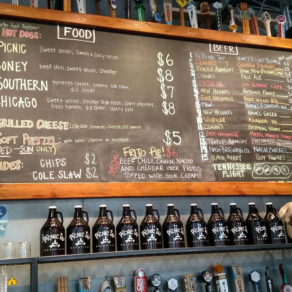 The Picnic Tap - The Beer list - Gastropubs Near Me - Nashville, Tennessee The Picnic Tap - The Beer list - Gastropubs Near Me - Nashville, Tennessee