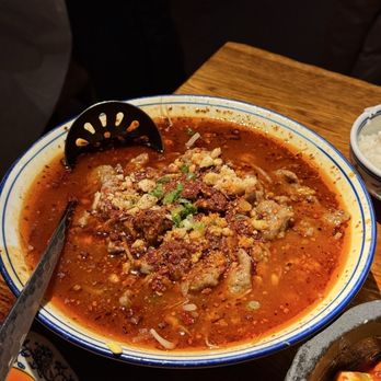 Szechuan Mountain House - Ma-La Boiled Beef 水煮牛肉 - Szechuan Near Me - New York, New York