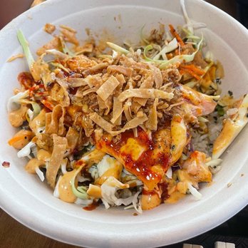 Maui Fresh Grill - Grilled Salmon Bowl - Hawaiian Near Me - Irving, Texas Maui Fresh Grill - Grilled Salmon Bowl - Hawaiian Near Me - Irving, Texas