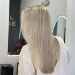 Izabel George Hair Salon - Full highlight cut and blow dry