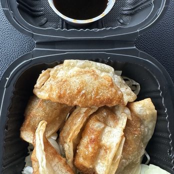 Teriyaki Grill - 6 Gyoza Potstickers. - Japanese Near Me - Sacramento, California Teriyaki Grill - 6 Gyoza Potstickers. - Japanese Near Me - Sacramento, California