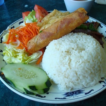 Pho Hoa Lao - Kim's rice plate dish - Vietnamese Near Me - Oakland, California Pho Hoa Lao - Kim's rice plate dish - Vietnamese Near Me - Oakland, California
