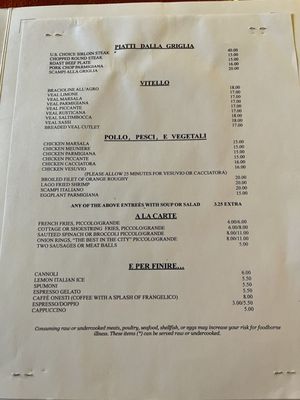 Menu photo 3 Club Lago Chicago, IL