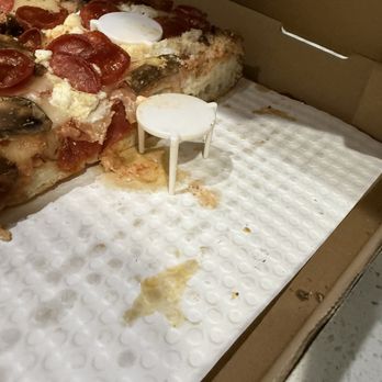 Rebellion Pizza - You can sit next to the "Barbie table" exactly how thick this thing is - Pizza Near Me - Las Vegas, Nevada Rebellion Pizza - You can sit next to the "Barbie table" exactly how thick this thing is - Pizza Near Me - Las Vegas, Nevada
