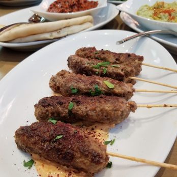 Vidrio - Moroccan beef skewers - Mediterranean Near Me - Raleigh, North Carolina