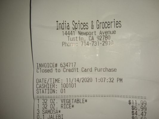 India Spices & Groceries by null