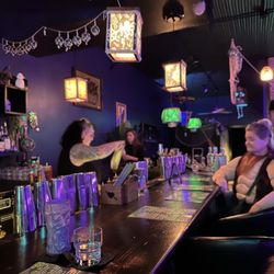 The Blue Palm - The Blue Palm tiki bar