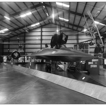 March Field Air Museum - SR-71A BlackBird with Max Speed 2,200 mph. #bnwphoto - Museums Near Me - Riverside, California March Field Air Museum - SR-71A BlackBird with Max Speed 2,200 mph. #bnwphoto - Museums Near Me - Riverside, California