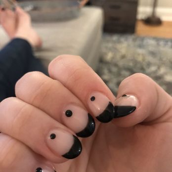 Sky Nail Care - Black tips - Nail Salons Near Me - Morristown, New Jersey Sky Nail Care - Black tips - Nail Salons Near Me - Morristown, New Jersey