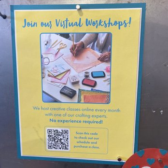 Paper Source - Workshop flier - Cards & Stationery Near Me - Walnut Creek, California