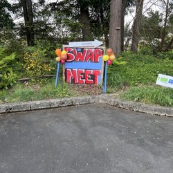 Bigfoot Pickers - Sign In The Parking Lot.  You should put another by Martin if there's not one. (Just a suggestion. It's bright and eye catching)
