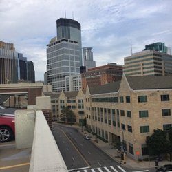 University of St. Thomas - View of downtown from the roof of the UST parking ramp.