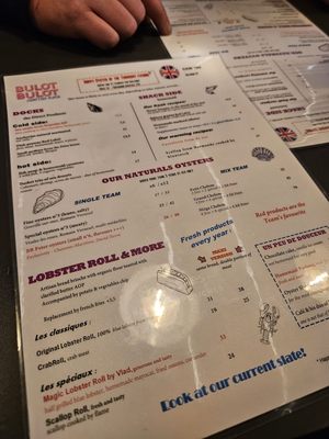 Menu photo 1 Bulot Bulot Paris, 75