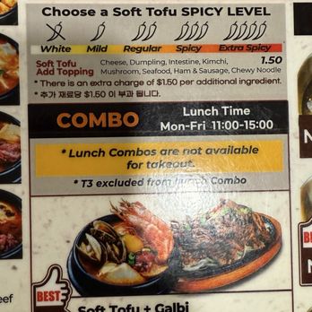 ChoDang Tofu & BBQ - FYSA- Lunch combo hrs and dine in only - Korean Near Me - Cerritos, California