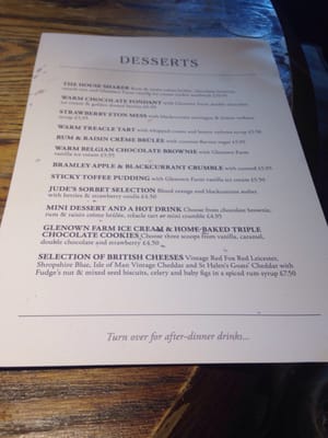 Menu photo 2 The Rose and Crown Kings Langley, HRT