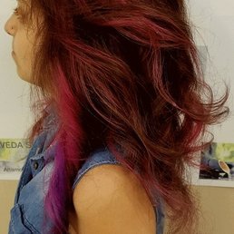 Haircut and color by Christine (CC)