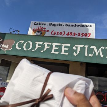 Coffee Time - When your cranberry sandwich is served to you like this you know it's going to be something special! - Coffee & Tea Near Me - San Leandro, California